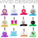 QR code pet id tags with green logo | Animal-id.net