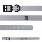 Wide Biothane Dog Collar with QR Code M+ | Animal ID