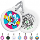 Tag with the animal-id logo