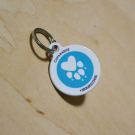 QR pet id tag - pet tag for "I want a dog" shelter | Animal-id.net