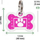 Animal-ID Bone with photo