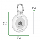 QR pet id tags with a photo of your choice | Animal-id.net