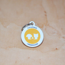 Social QR pet id tag, pet tag Sirius | Animal-id.net