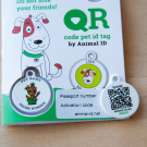 QR code pet id tags I am Groot | Animal-id.net
