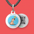QR code pet id tags for dogs and cats | Animal-id.net