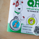 QR code pet id tags for dogs and cats | Animal-id.net