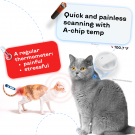 Microchip Kit Mini Temp + QR Pet Tag – Protect and Monitor Your Pet’s