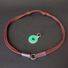Tag collar red L