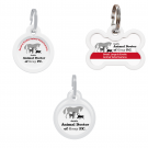 Microchip Kit Mini Temp + QR Pet Tag with Clinic Logo – Protect 