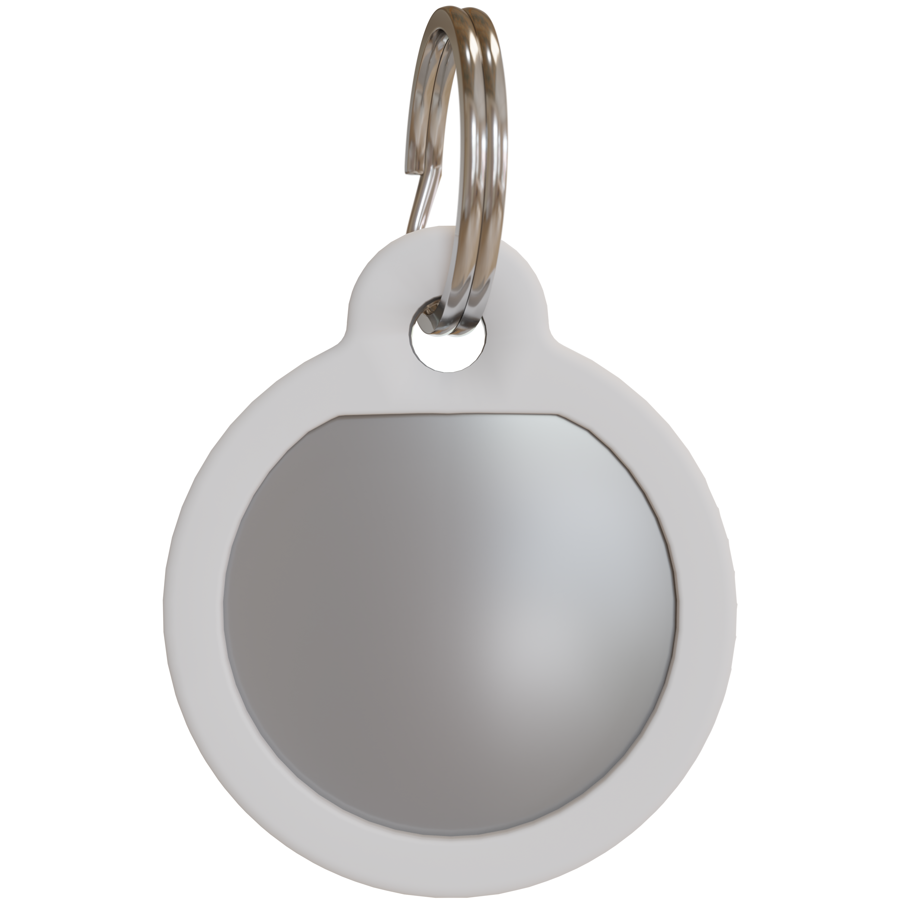 Engraved QR Pet Tag S Size | Stainless Steel ID Tag for Pets