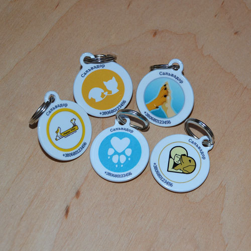 QR pet id tag - pet tag for "I want a dog" shelter | Animal-id.net