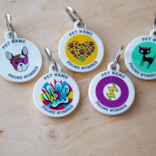 QR code pet id tags Flash | Animal-id.net