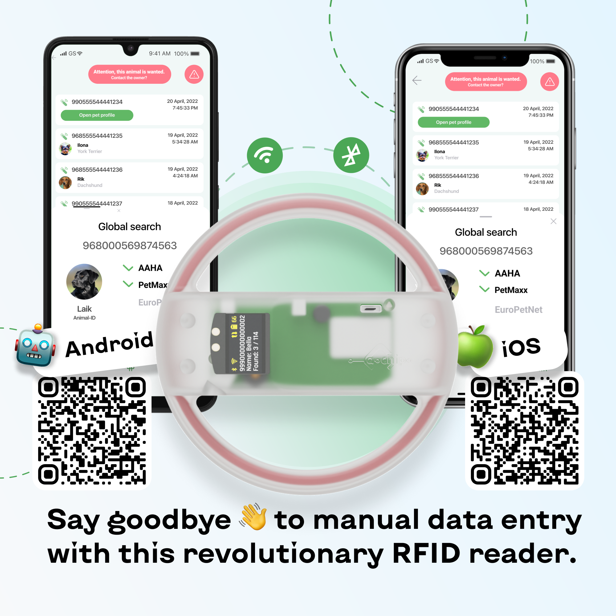 Microchip Scanner - RFID Reader Pro